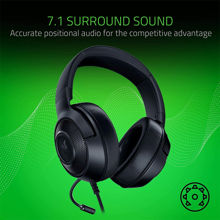خرید هدست Razer Kraken X Lite - سیاه